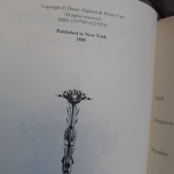 The Divine Comedy By Dante Alighiere Hardcover - Picture 11 of 12